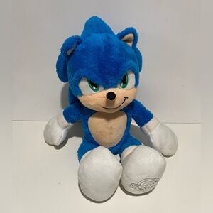 Sonic the Hedgehog Blue Plush Toy‎ Build a Bear